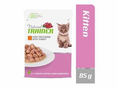 Natural Trainer Cat K&Y Truthahn 85 g / Beutel für Katzen