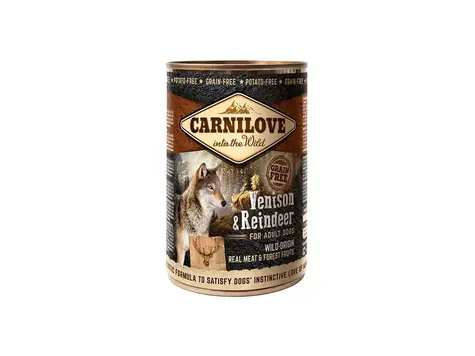 Carnilove Wildfleisch Wild & Rentier 400g / Dose für Hunde