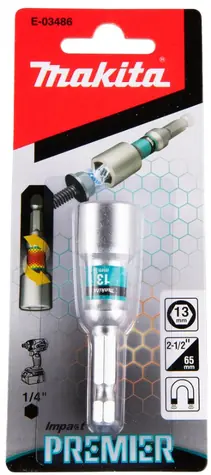 Makita E-03486 Impact Premier 13 x 65 mm Steckschlüsseleinsatz
