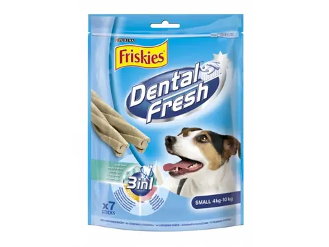 PURINA Friskies DentalFresh 3 in 1 'S' 100g / Leckerbissen für Hunde
