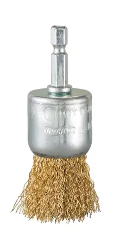 Makita D-73732 Stahldrahtbürste (Messing beschichtet)