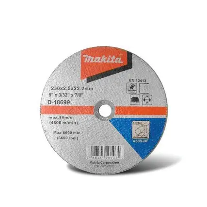 Makita D-18699 Trennscheibe für Metall 230 x 2,5 x 22,23 mm