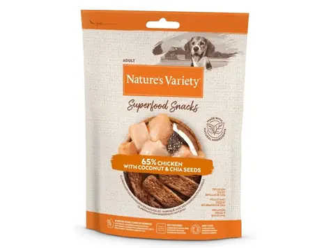 Natures variety Superfood Snack Huhn 85g / Hundeleckerli