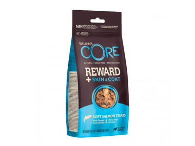 Wellness Core Dog Reward Adult Haut und Fell Lachs 170g / Hundeleckerli