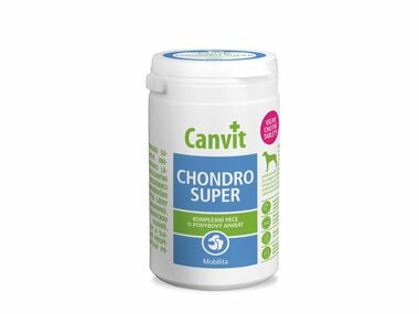 Canvit Chondro Super für Hunde 230 g / Nahrungsergänzungsmittel für die Gelenke von Hunden