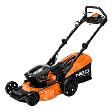 Neo Tools 04-611 / Akku-Rasenmäher / bürstenlos / 45 cm / 50 l / 36 V / Li- ION / Metallgehäuse