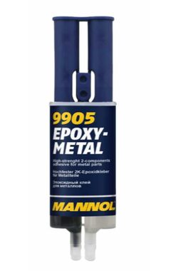 MANNOL Epoxy-Metal schwarz/grau / Epoxidkleber