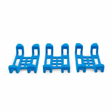 TRACTIVE GPS DOG 4 - Gummiklammern XL blau / 3 Stück / für Halsbänder bis 3,4 cm Breite