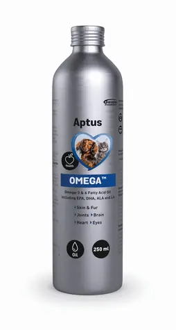 Aptus Omega 250ml / Ergänzungsfuttermittel für Hunde und Katzen