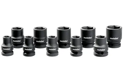 Metabo 628831000 / Steckschlüsselsatz / 1/2"