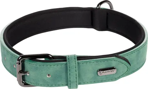 Flamingo Delu Halsband mit Neoprenpolsterung grün XL