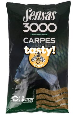 Sensas Ködermischung 3000 Carp Tasty Honey 1kg