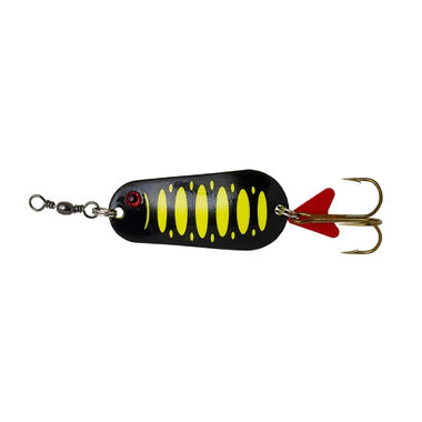 Effzett Glitter Standard Löffel 3,2 cm 6 g Fluo Gelb/Schwarz UV