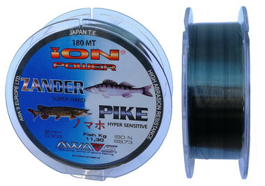 AWA-S Line ION Power Zander Pike 180m 0,22mm 5,8kg