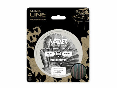Vagner Cord Geflochtene Schnur Camo Mehrfarbig 300 m 0,40 mm 41 kg