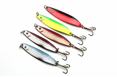 Ron Thompson Glitter Set Slim Pack 2 26g 5 Stück + Köderbox