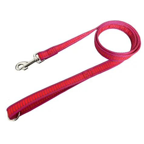 Huhubamboo Gurtleine rosa / Hundeleine / 150cm 
