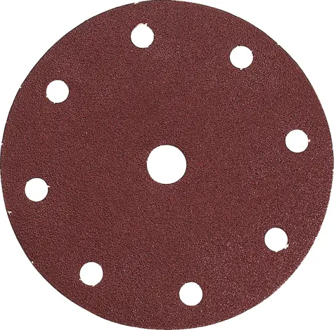 Makita P-31918 / Schleifpapier für Holz | Metall | Stein / Körnung K40 / Durchmesser 150 mm / 9 Löcher / 10 Stk