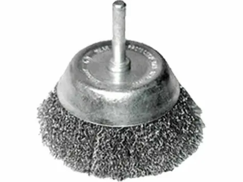 Extol-CRAFT Tassenpinsel | O 50 mm / Welldraht S 0,3 mm / Schaft 6 mm