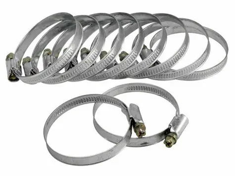 Extol-CRAFT Schlauchschellen | Packung mit 10 Stück | 16-28mm 