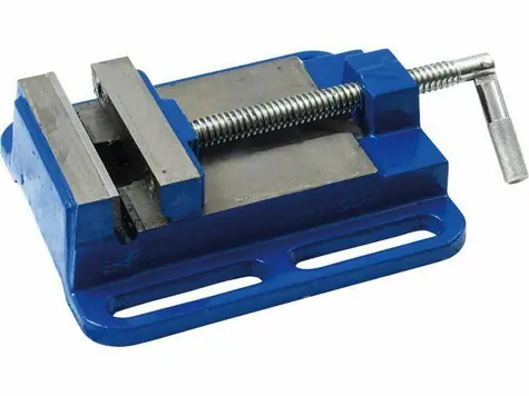 Extol-CRAFT Schraubstock für einen Bohrer mit Backen 22/Breite 100 mm 