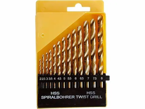 Extol-CRAFT Bohrer für Metall 2-8mm 13 Stk