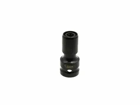 GEKO Adapter von 1/2" Vierkant auf 1/4" Sechskant für Schlagschrauber 