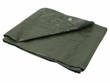 GEKO Plane PP/PE wasserdicht extra stark grau 3x3 m