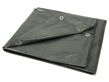 GEKO Plane PP/PE wasserdicht extra dick grau 6x8 m