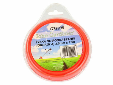 GEKO Mähfaden 3,0 mm 12 m / Rundprofil / Nylon 