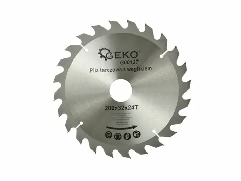 GEKO G00137 / Sägeblattvideo / 200 x 32 mm / 24T