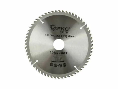 GEKO G00135 / Sägeblattvideo / 200 x 32 mm / 60T