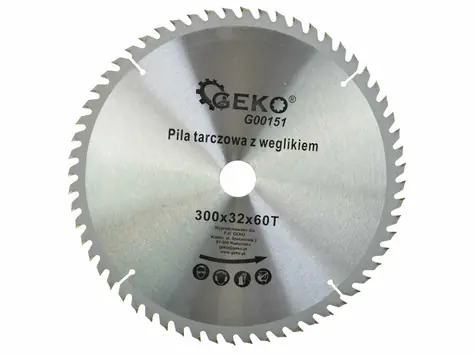 GEKO G00151 / Sägeblattvideo / 300 x 32 mm / 60T