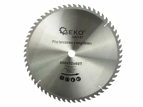 GEKO G00167 / Sägeblattvideo / 450 x 32 mm / 60T