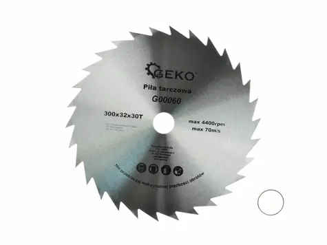 GEKO G00060 / Sägeblatt / 300 x 32 mm / 30T