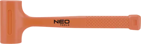 Neo Tools 25-071 Gummihammer / Kopfgewicht: 840 g / Mit Rückstoßdämpfung