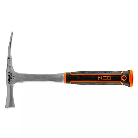 Neo Tools 25-105 Maurerhammer / Kopfgewicht: 600 g / Fiberglasgriff