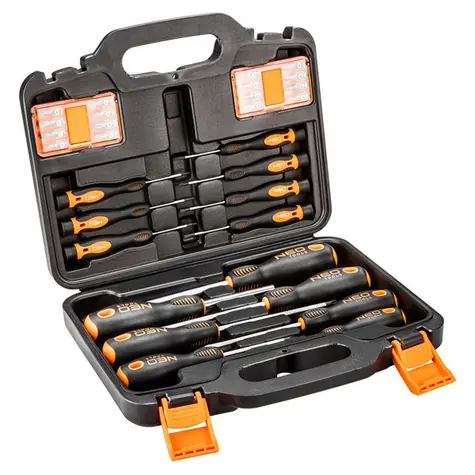 Neo Tools 04-209 Schraubendreher-Set mit Bits 30-tlg