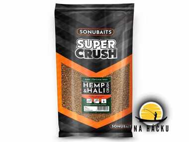 Sonubaits Ködermischung Supercrush Hemp&Hali 2kg