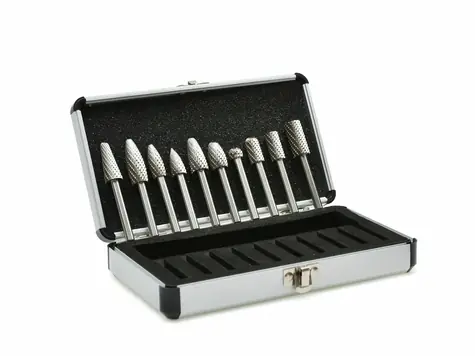 GEKO Satz Schaftfräser 53-72 mm Schaft 6 mm 10-tlg 