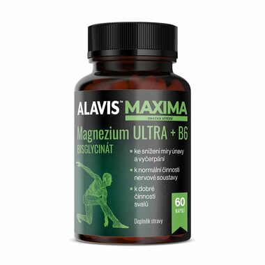 ALAVIS MAXIMA Magnesium ULTRA + B6 60 Kapseln