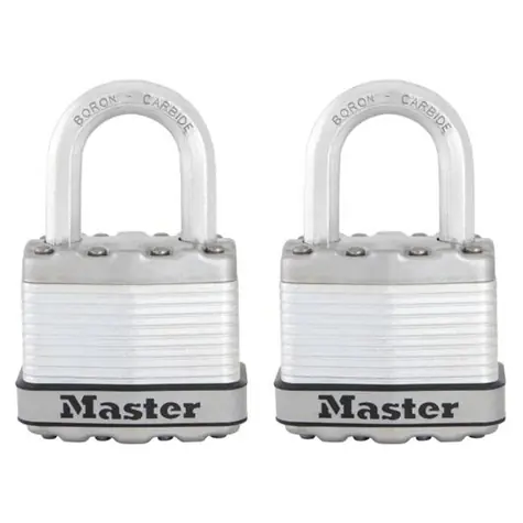 Master Lock M1EURT Set mit 2 Titan-Vorhängeschlössern - Excell - 45 mm
