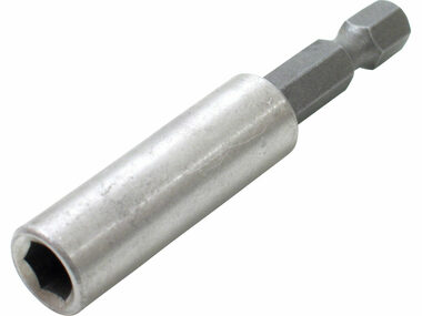 Extol- Premium Bohrerhalter Edelstahl 1/4"x60mm / CrV