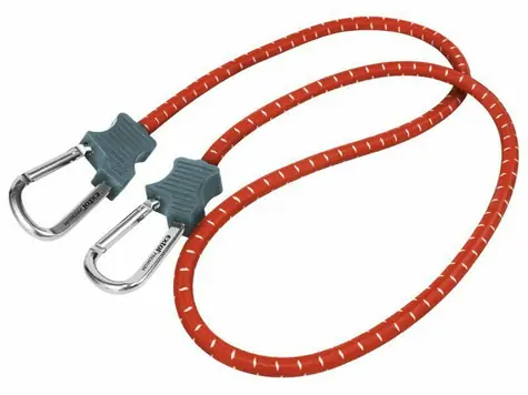 Extol- Premium Klemmgummi mit Karabinern 120cm x  10mm 