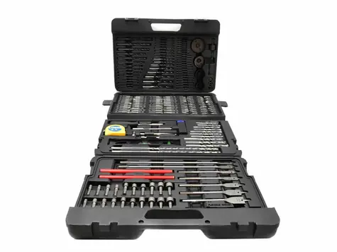 GEKO Set Bits & Bohrer und Zubehör 217-tlg 