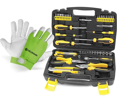 Fieldmann FDG 5015 + FZO 5010 / Werkzeugset + Handschuhe
