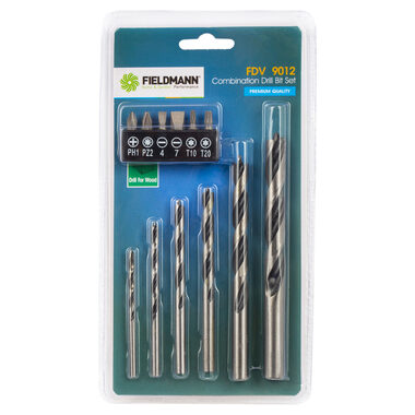 Fieldmann FDV 9012 / Holzbohrer-Set 12-tlg.