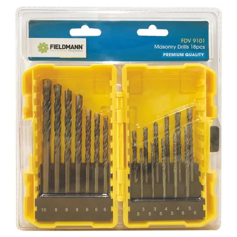 Fieldmann FDV 9101 / Steinbohrer-Set 18-tlg.