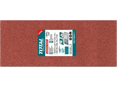 TOTAL-TOOLS Schleifpapier 90x231mm 5 Stk. / 3 Stk. P80 / 2 Stk. P120