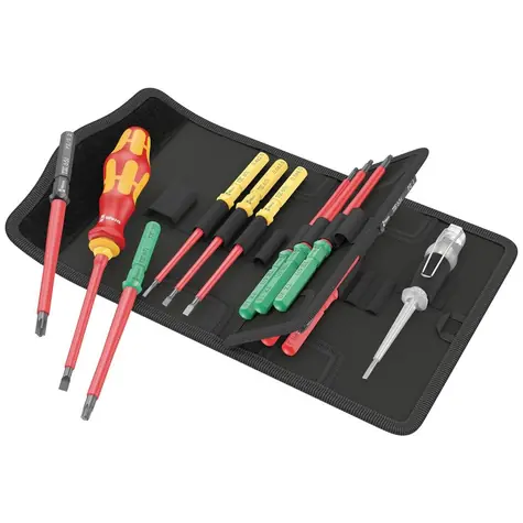 Wera Kraftform Kompakt VDE 16 Universal 1 Werkzeugfinder - 16-teilig